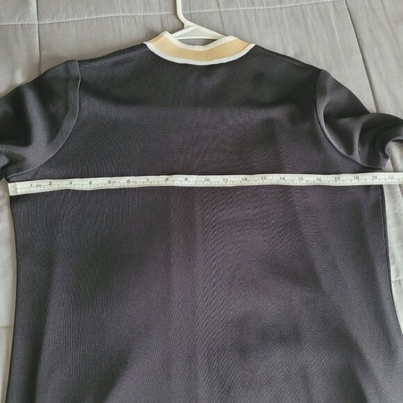 Exclusively Misook Womens Black Cardigan Size Xsmall Petite Pockets Timeless - Picture 4 of 8